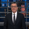 Stephen Colbert Mocks Trump’s Meal on Plane; Calls It 'A Jeffrey Epstein Tribute Band' Vibes