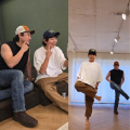 Song Joong Ki joins friend Teo Yoo with cowboy moves for Texas Summer dance cover; Watch