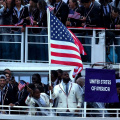 LeBron James’ Iconic Flag Bearing Moment With Coco Gauff at Paris Olympic Opening Ceremony Goes Viral