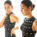 Mira Kapoor’s Rs 46,200 metal-studded dress proves you can never go wrong with black 