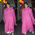 Mrunal Thakur proves that comfort and elegance can go hand in hand with her simple traditional airport look in pink 