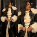 Priyanka Chopra takes monochromatic magic to the next level in white sweater, pants and black overcoat