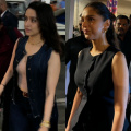 Shraddha Kapoor takes denim-on-denim route at airport; Aditi Rao Hydari shows how to pull off an all-black look effortlessly