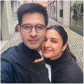 WATCH: Parineeti Chopra and Raghav Chadha’s fitness check is on point as they head out cycling on Delhi streets; don’t miss their twinning outfits