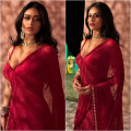 Nysa Devgan’s embellished red Arpita Mehta saree is ideal wedding guest pick for Gen-Z fashionistas
