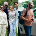 Mahesh Babu exudes swag in ponytail look as he jets off from Jaipur post birthday celebrations with wife Namrata, kids Sitara and Gautam