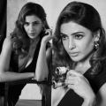 Samantha Ruth Prabhu serves smoke and fire in black gown with bold thigh-high slit for Citadel: Honey Bunny promotions 