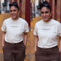 Mrunal Thakur is out there giving ‘Cool Girl Walk’ in the loose t-shirt and brown cargo pants