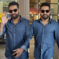 WATCH: Jr NTR rocks the denim-on-denim look at Mumbai airport as he arrives for War 2 shoot