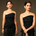 Isha Ambani dazzles in black outfit worth Rs 1,65,200 but it’s customized Hermès Kelly bag with her kids' names that steals the show 