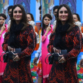  Kareena Kapoor’s look in a cutout printed wrap dress and ankle boots is a total Poo-Vibe to keep warm in winter