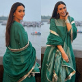 ‘90s Bollywood girl Karisma Kapoor in stunning green kurta set worth Rs 18,500 is giving major ‘palat' moment 