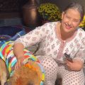 Manisha Koirala embraces her Nepali roots and celebrates Kukur Tihar by worshipping pet dogs: ‘It’s a day to recognize the pure bond…’