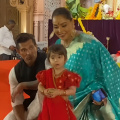 Bipasha Basu and Karan Singh Grover's daughter Devi wins over paps with her cute antics at Durga Puja; WATCH