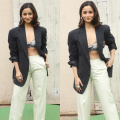 Alia Bhatt slays the power look in bralette, blazer, and pants worth Rs 36,500 bringing boss babe energy to Jigra promotions