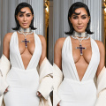 Kim Kardashian serves a jaw-dropping look as she wears Princess Diana’s iconic Rs 1,66,07,594 cross necklace with Gucci gown