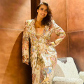 Kajol's chic look in Aisha Rao’s Starboard and Port printed pantsuit can be your perfect wedding function inspiration 