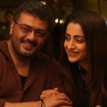 Ajith Kumar and Trisha's romantic photos as a married couple from Vidaamuyarchi give us a glimpse of their onscreen chemistry