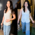 Sara Tendulkar's white top and wide-leg jeans look is WOW but  Rs 2,18,436 Valentino bag is the real star