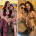 BFFs Mouni Roy and Disha Patani give us beach vacation outfit ideas; swim cover-up is a summer staple