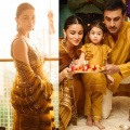 Alia Bhatt brings all the festive glory in Rs 82,500 yellow saree and flower-adorned braided bun