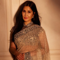 Anant Ambani- Radhika Merchant Mangal Utsav: Katrina Kaif exudes elegance in Tarun Tahiliani’s black and golden netted saree, proving classics never go out of style