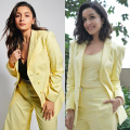 Alia Bhatt vs Shraddha Kapoor Fashion Face-Off: Who styled yellow pantsuit better?