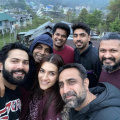 Varun Dhawan, Kriti Sanon and Abhishek Banerjee pose with Bhediya gang in unseen pics; ‘Jungle kaand ko 2 saal hogye’