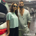 WATCH: Shahid Kapoor and Mira Rajput pose in style as they return from London vacation