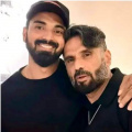 Suniel Shetty DROPS 'like father like son' pic with Ahan Shetty; fans compare Border 2 actor with John Abraham