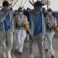 Kiara Advani brings tropical vibes to the airport in a white printed shirt, flaunts her LV Bag worth Rs 1.99 Lakh