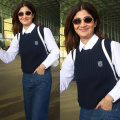 Shilpa Shetty’s airport fit screams classic, slays in baggy denims and perfectly matched shirt with vest