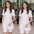 Ananya Panday is back serving looks at Paris Fashion Week in Chanel tweed jacket and bermudas & we’re here for it