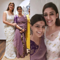 Nayanthara’s white floral saree is elegance personified and we can’t get enough of her