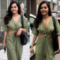 Tejasswi Prakash wears a basic cotton jumpsuit, but the massive cut-out adds hotness to her off-duty look