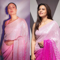  Kareena Kapoor Khan vs Kajol fashion face off: Who wore Manish Malhotra’s pink dual-toned saree better 