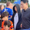 My Love from the Star's Jun Ji Hyun spotted with husband and two sons at UEFA Euro football match in Germany; PICS