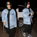 Katrina Kaif shows comfort and style can become two sides of same coin in black pants, matching hoodie with denim jacket