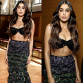 Janhvi Kapoor serves a sizzling fashion statement in black bustier, mermaid skirt as she turns showstopper for Rahul Mishra