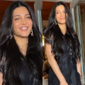 Shruti Haasan yet again slays in all-black, makes a style statement in the color that never goes out of style