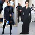 PICS: Roh Yoon Seo and The Boyz's Juyeon exude striking star power in all-black Balenciaga fits at Paris Fashion Week