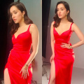 Shraddha Kapoor looks smoking hot in her latest sizzling red gown, making us sing 'fashion ki queen bas Tum hi ho'