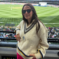 Neha Dhupia wears late father-in-law Bishan Singh Bedi's ‘most special wedding gift’ at India vs Australia match; see PIC to find out