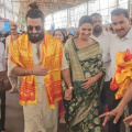 WATCH: Mom-to-be Deepika Padukone stuns in green saree as she reaches Siddhivinayak Temple with Ranveer Singh hand-in-hand