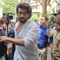 Arjun Kapoor arrives to pay condolences after Malaika Arora’s father Anil Arora passes away