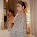 Kareena Kapoor surely doesn’t need extra shine as her Sabyasachi sequined saree is enough to spot Bebo from miles away