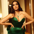 Sonam Kapoor’s jaw-dropping appearance in green Miss Sohee gown is very Aisha-coded; cross necklace and accessories steal the spotlight