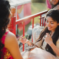 Sai Pallavi gets super 'conscious' as she applies henna on sister Pooja Kannan's hands at her mehendi ceremony; WATCH