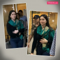 Sara Tendulkar slays laid-back airport look in minimal sweater and denim; adds green scarf for extra warmth