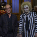 Saturday Night Live: Andy Samberg And Mikey Day Join Michael Keaton In His Hilarious Gig Dressed As Beetlejuice; Details Inside